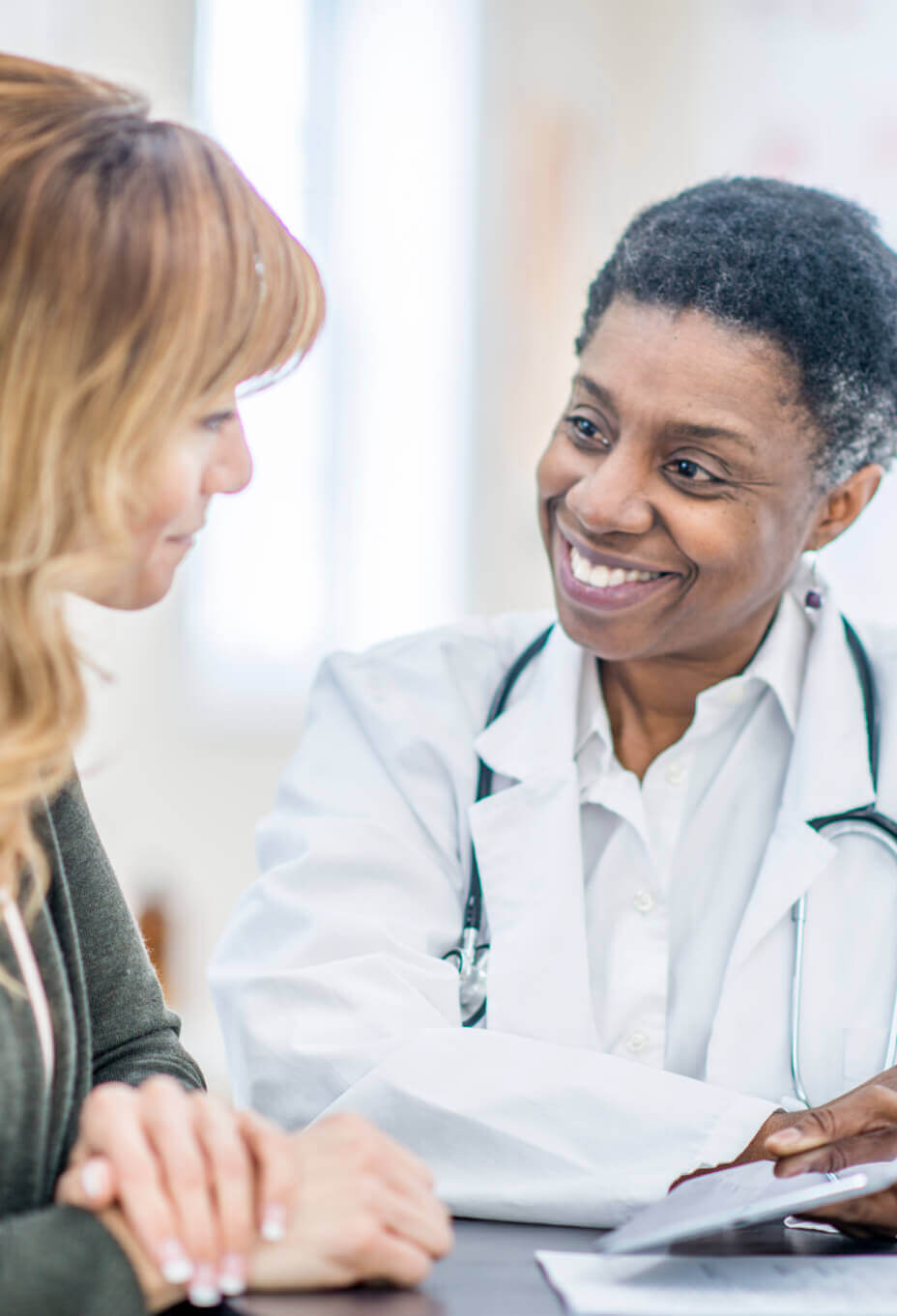 doctor meeting with patient